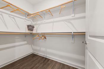 Spacious closet